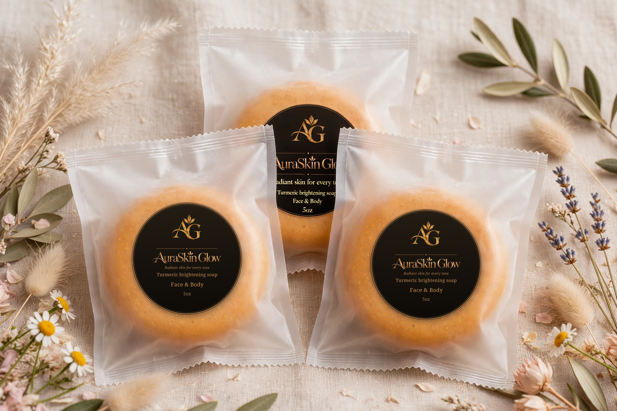 COMING SOON — Turmeric Brightening Soap (3-Pack, 3 × 5oz)